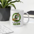 A világ legprofibb postása egyedi neves bögre