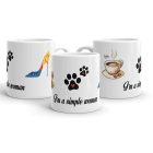 Egyszerű nő vagyok bögre