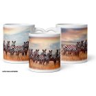 Zebra állatos bögre